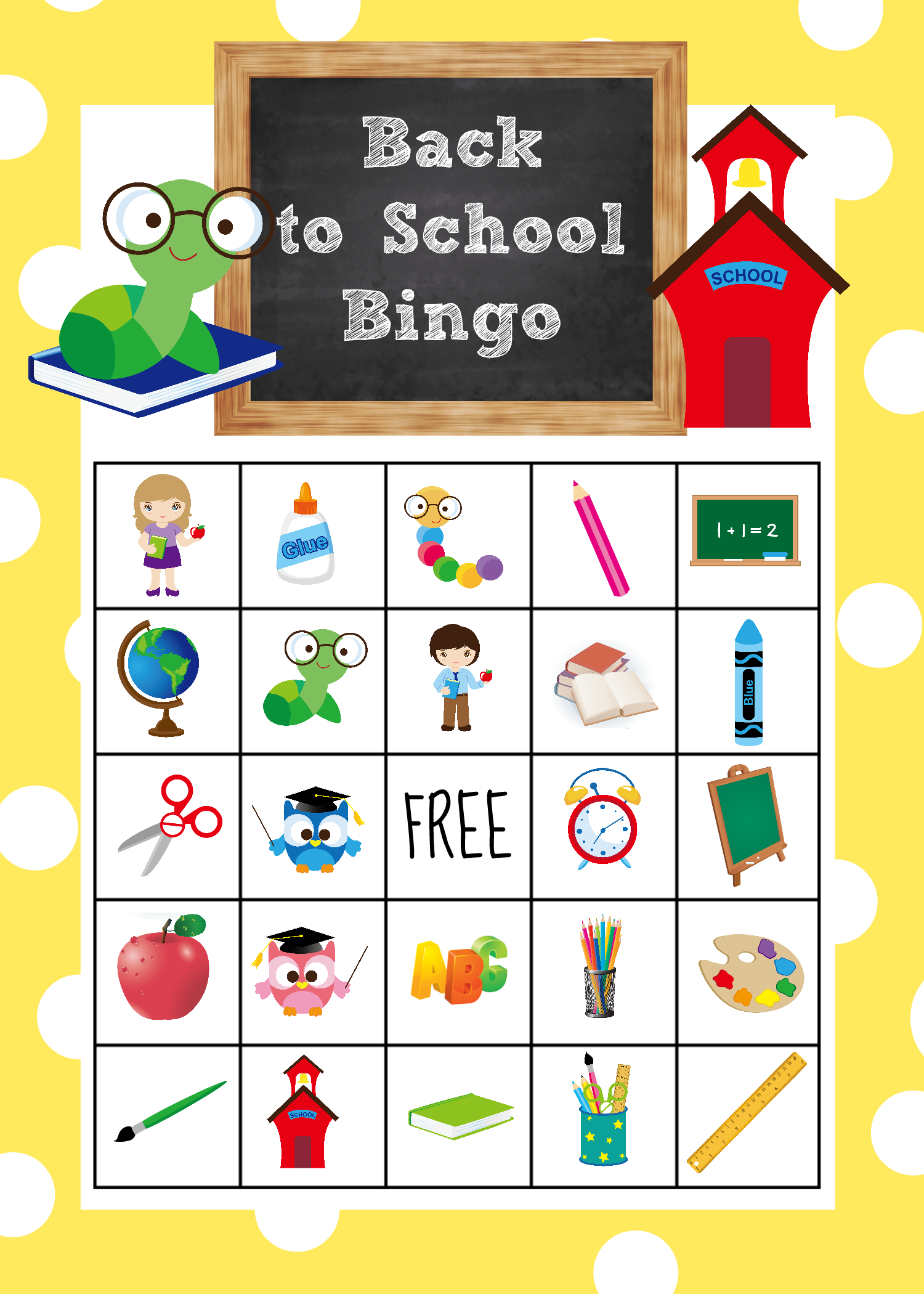 bingo game board printable