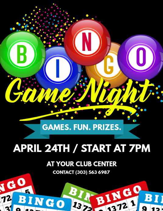 free bingo invitation template