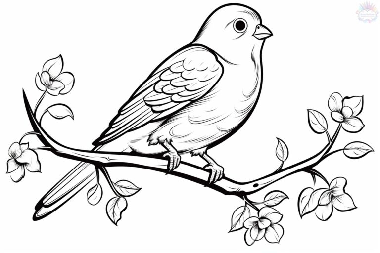 Birdie Coloring Pages
