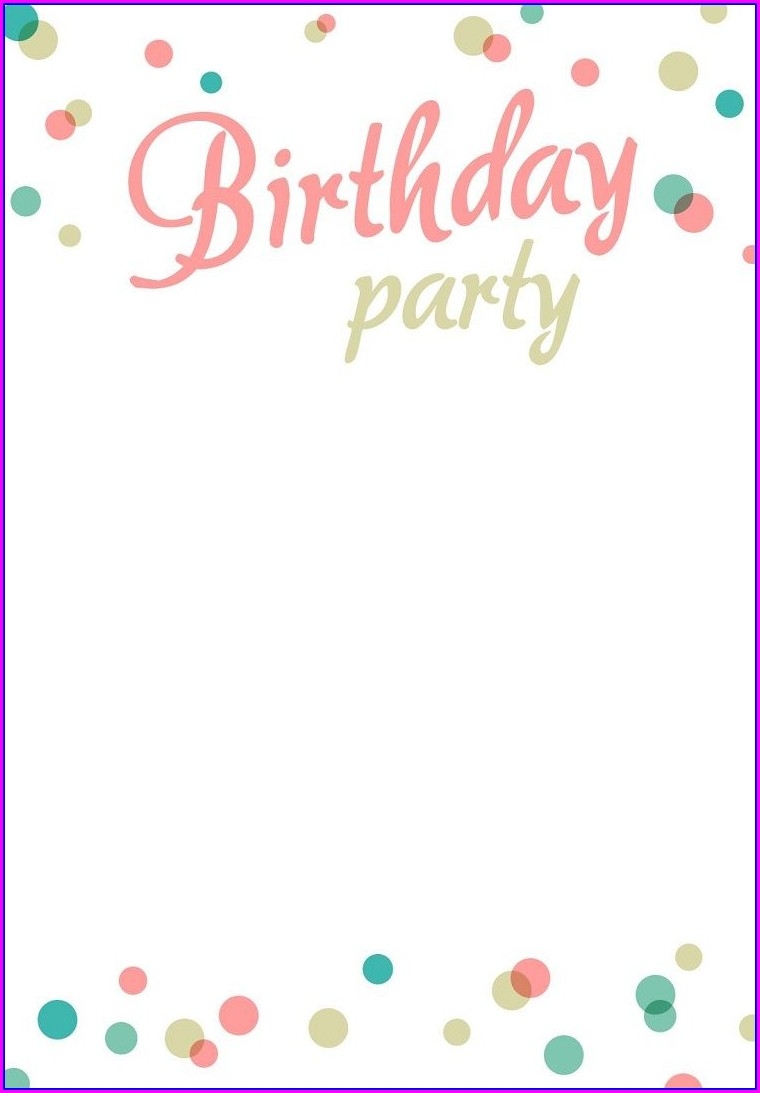 free editable 40th birthday invitation templates