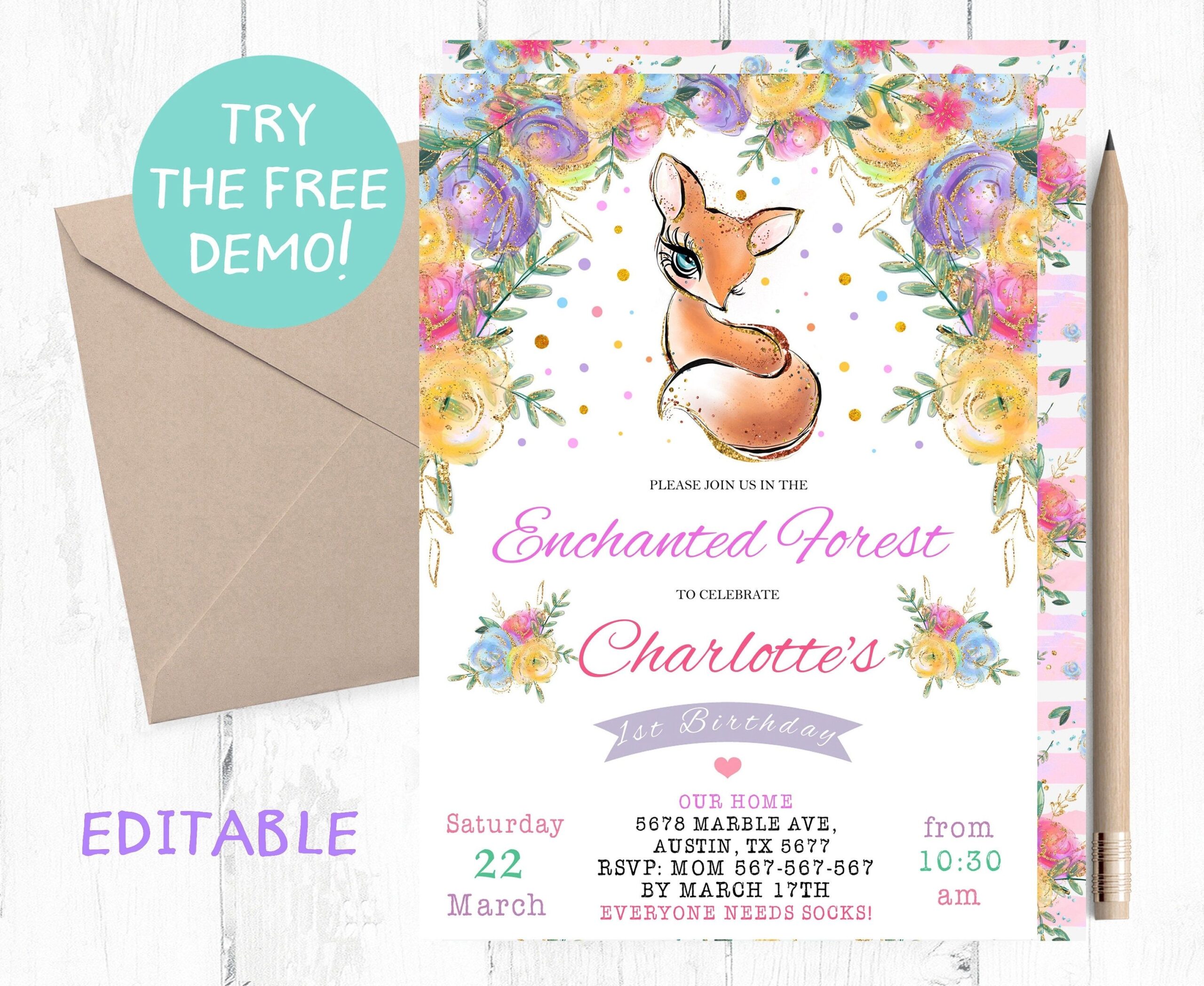 Birthday Invitation Templates Printable Invitations Invitation Paper