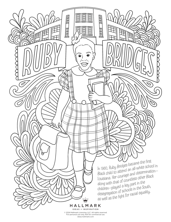 Black History Month Coloring Page Free Printable Coloring Pages For 