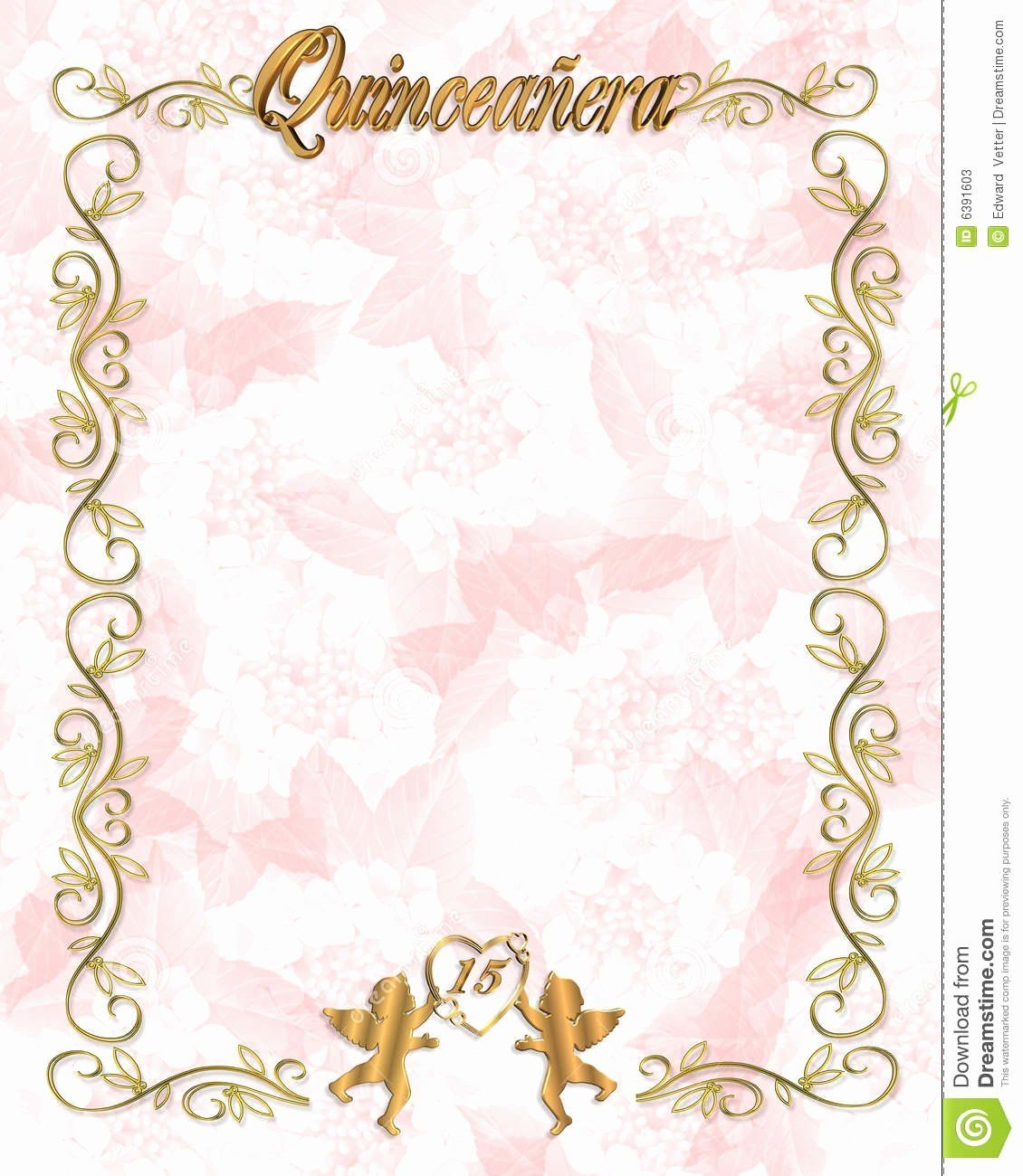 free printable quinceanera invitation templates