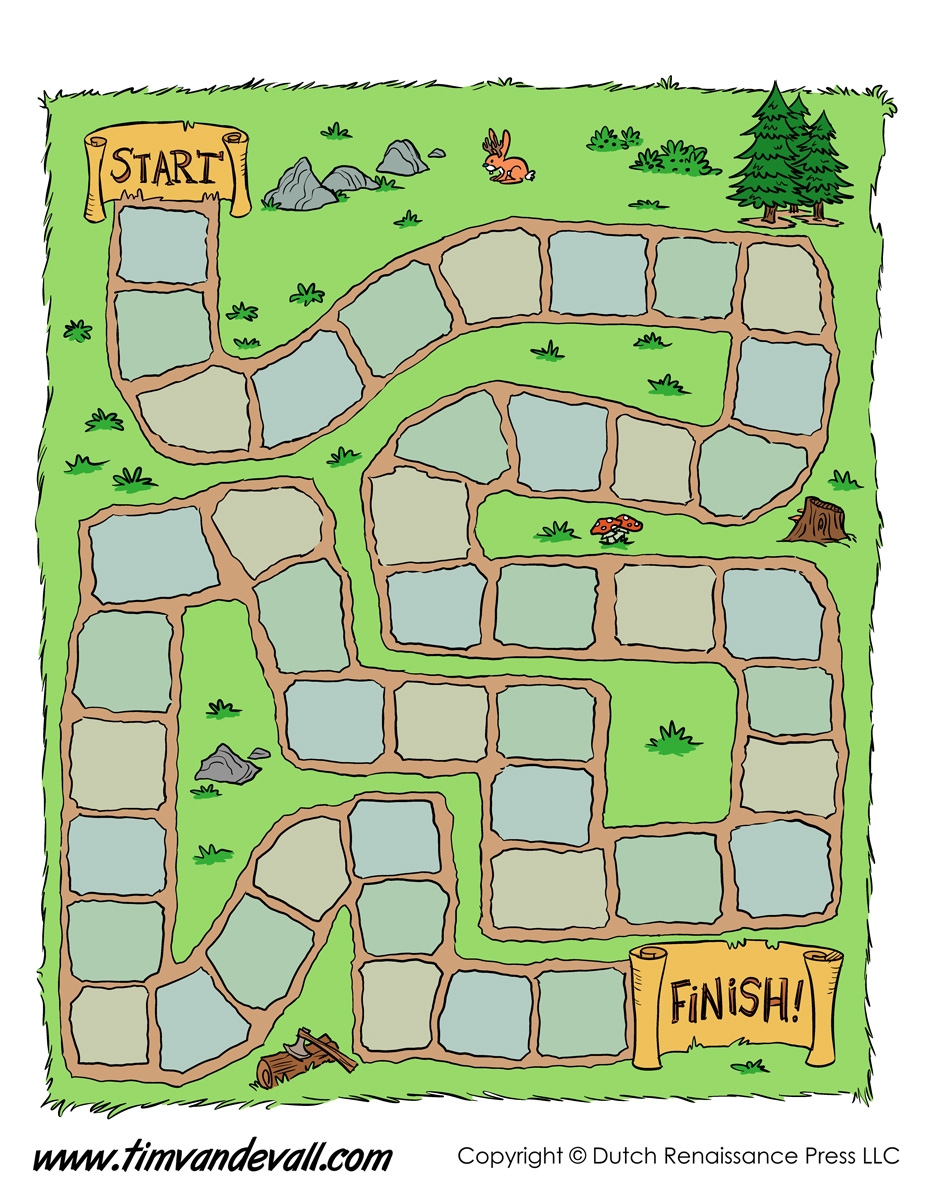 printable board game card template