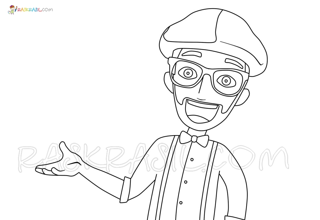 Blippi Coloring Pages 25 Coloring Pages Free Printable
