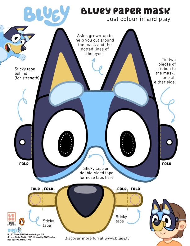 free printable bluey activities for toddlers