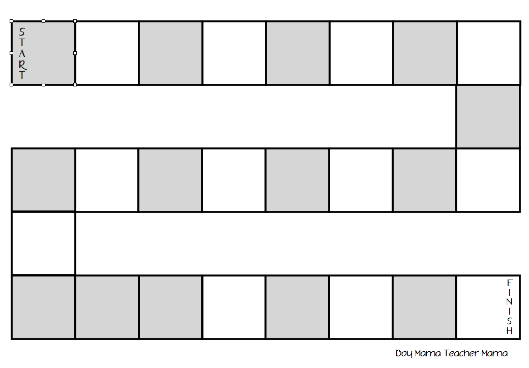 Board Game Template 10 Free PDF Printables Printablee