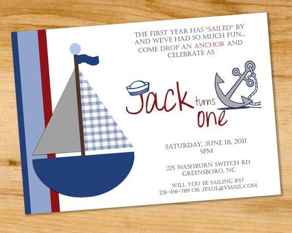 Boat Party Invitation Wording