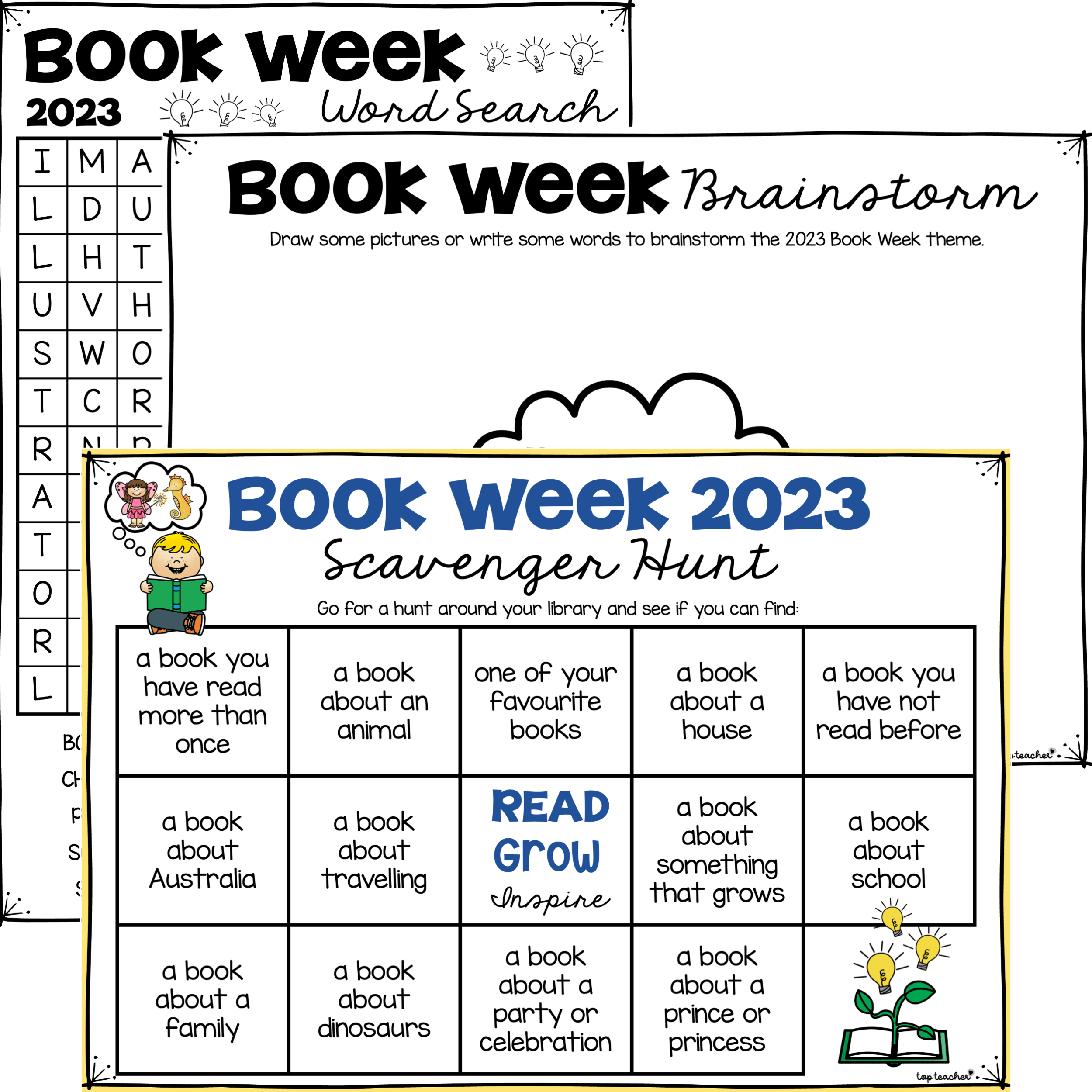 Book Week 2024 Activities Top Teacher