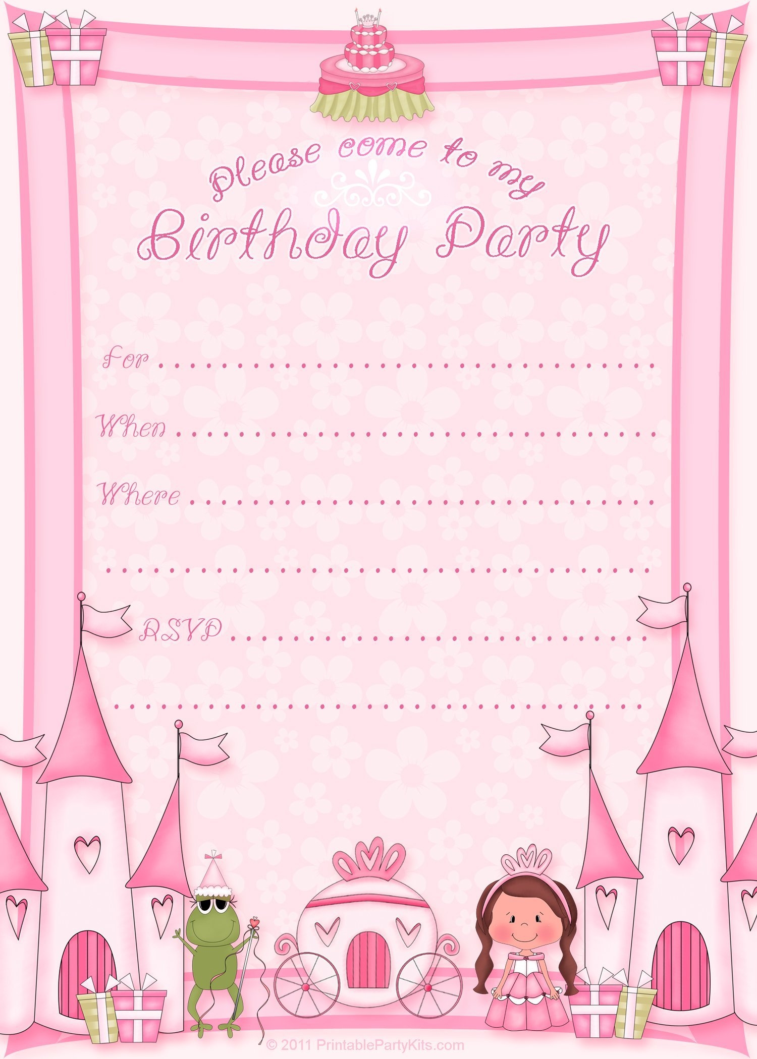 free online party invitation templates