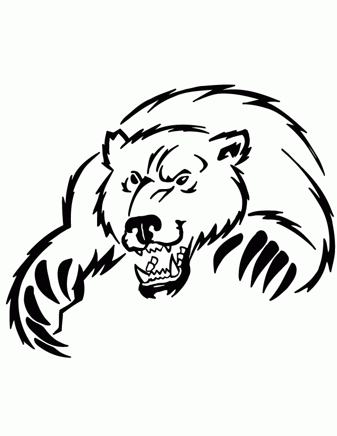 Brown Bear Brown Bear Coloring Pages Coloring Home