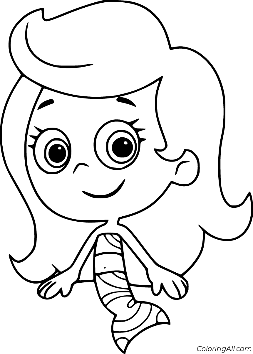Bubble Guppies Coloring Pages 52 Free Printables ColoringAll