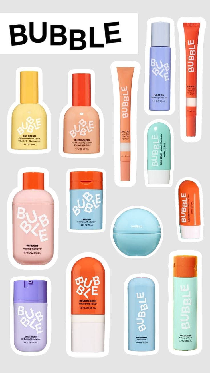 Bubble Skincare preppy bubbleskincare bubble thatgirlsummer