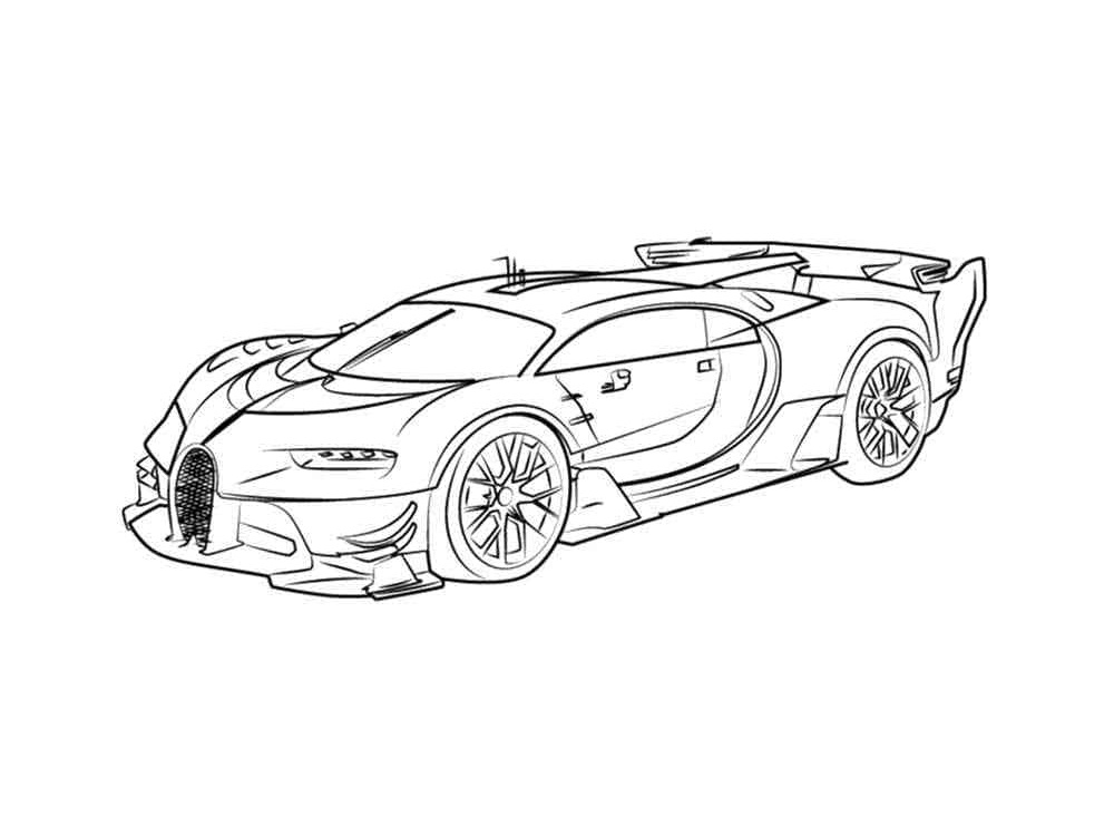 Coloring Pages Bugatti