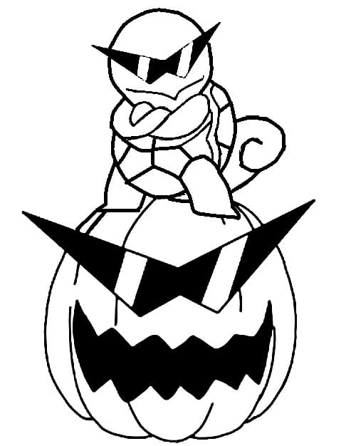 Bulbasaur Pokemon Halloween Coloring Page Free Printable Coloring 