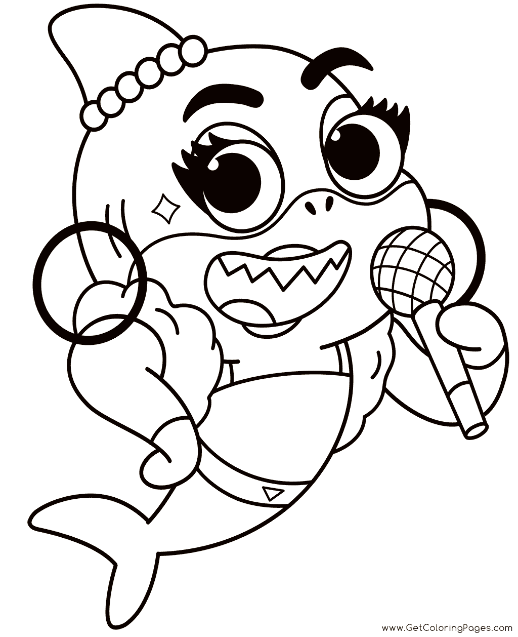 B Coloring Page