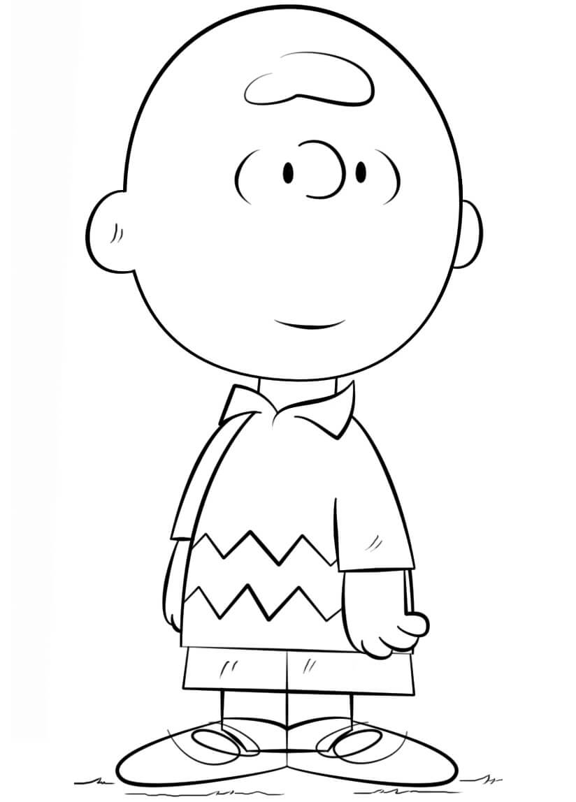 Charlie Brown Coloring Pages