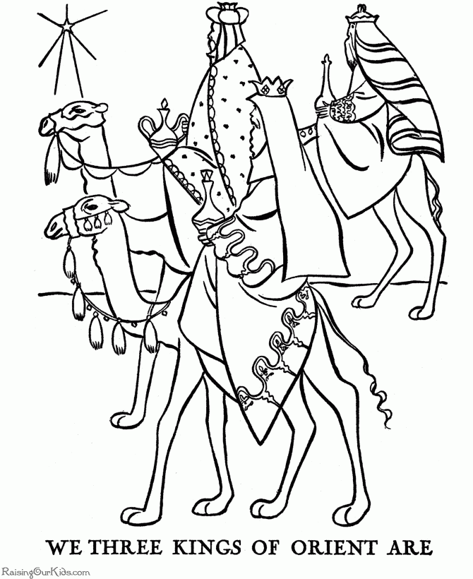 Christian Christmas Coloring Pages For Kids Coloring Home
