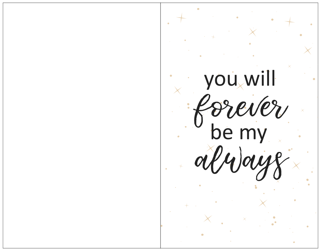 Christmas Cards For Him Romantic 10 Free PDF Printables Printablee