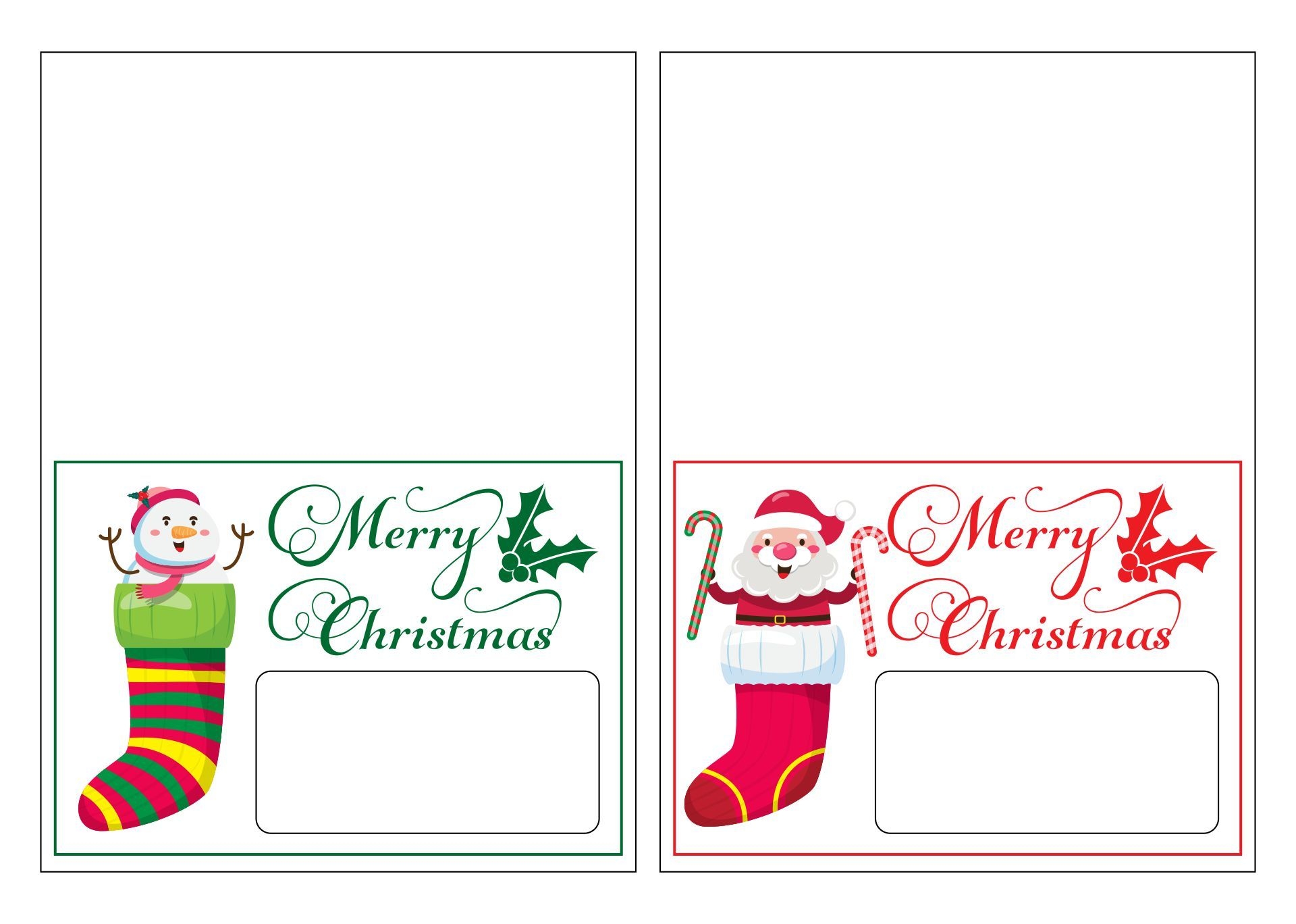 printable name cards for christmas table