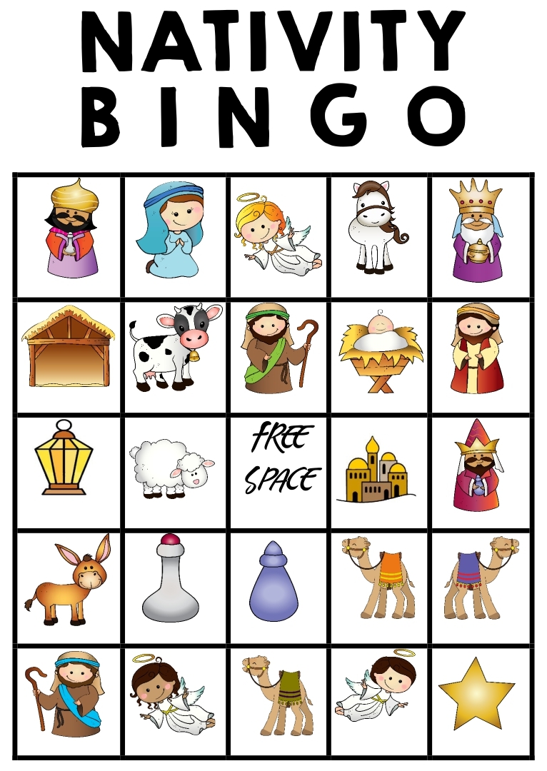 Christmas Nativity Cards 11 Free PDF Printables Printablee