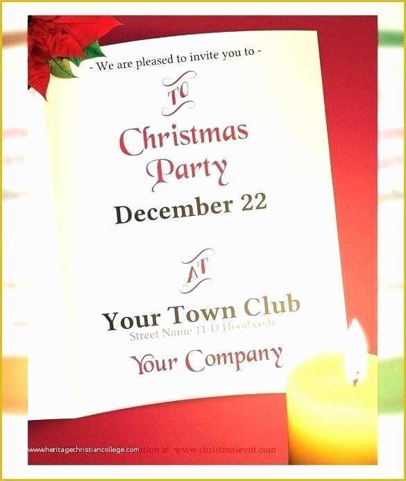 Christmas Party Invitation Email Templates Free Of Lovely Holiday Party