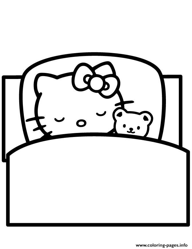 Cinnamon Roll Hello Kitty Coloring Pages Coloring Craze