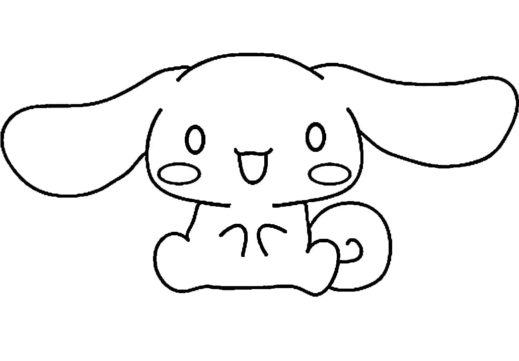 Cinnamoroll My Melody Coloring Pages