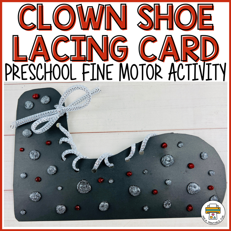 printable shoe lacing card