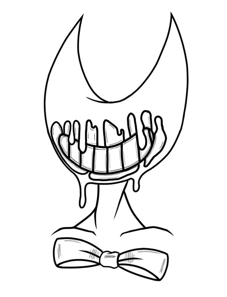 Bendy Coloring Pages