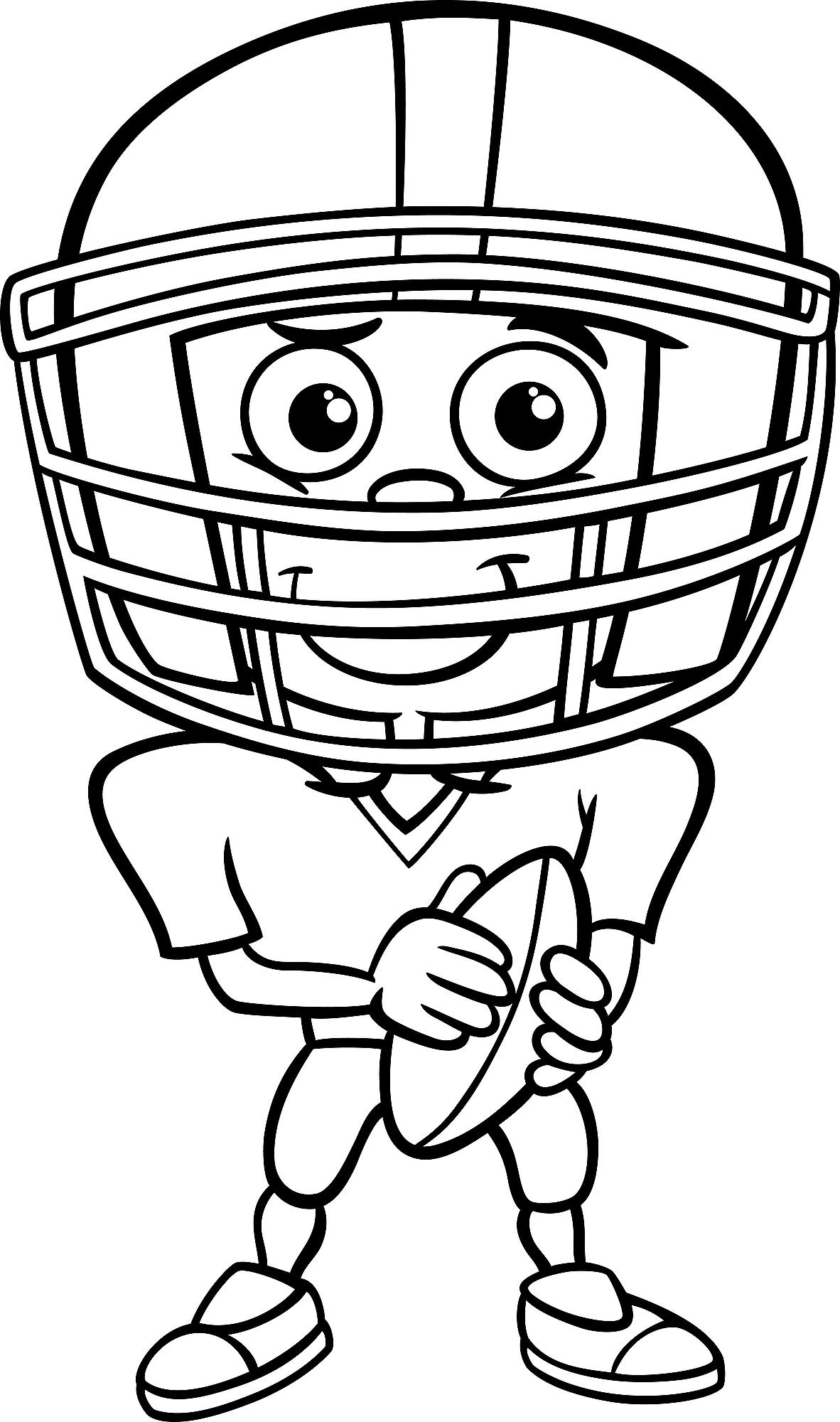 Collection Of Football Coloring Pages Printable Free Printable