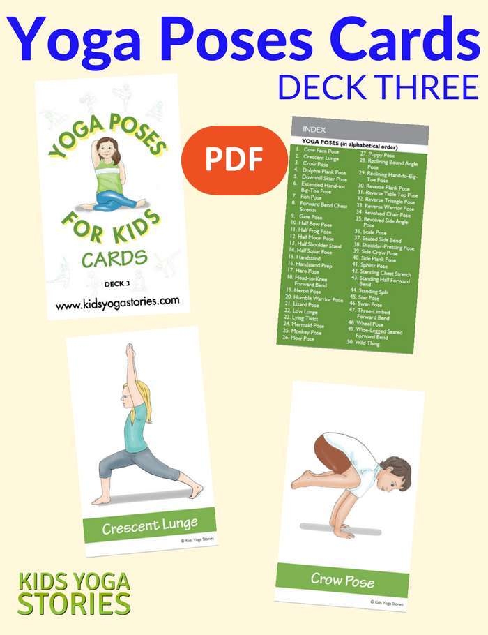 Collection Of Printable Yoga Cards For Kids Movement In Your Classroom