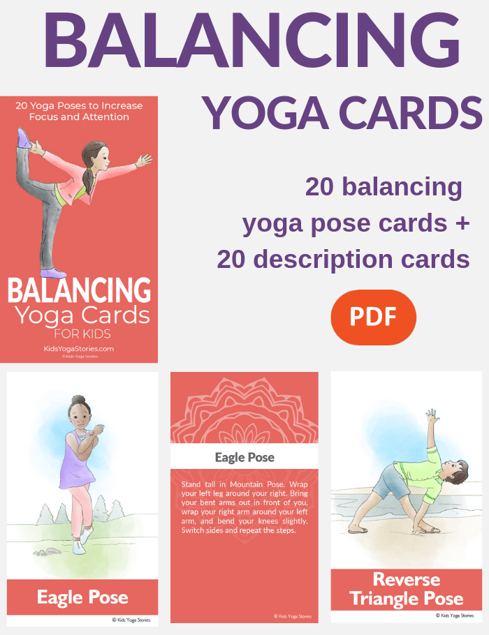 Collection Of Printable Yoga Cards For Kids Movement In Your Classroom