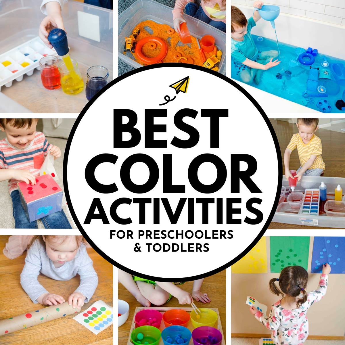 Color Activities For Preschoolers And Toddlers Sunshine Billingual 