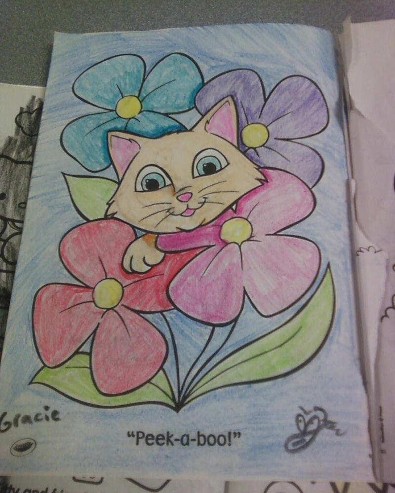 Colored Coloring Pages By Kittery On DeviantArt