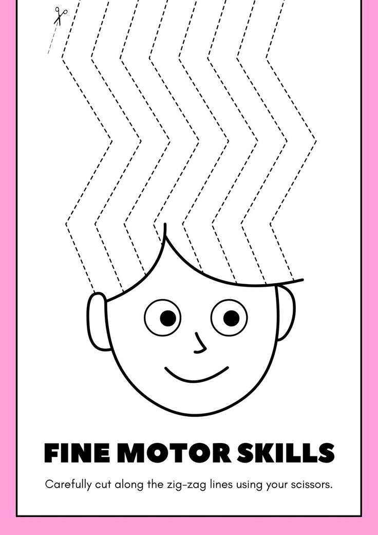 Colorful Scissor Skills Fine Motor Worksheets Templates By Canva 
