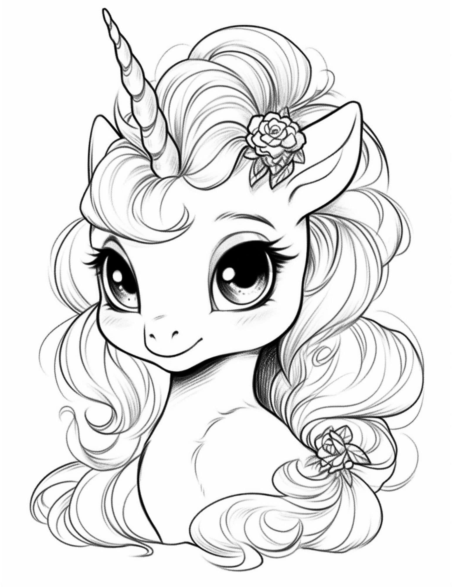 Coloring Books For Kids Unicorn Coloring Pages