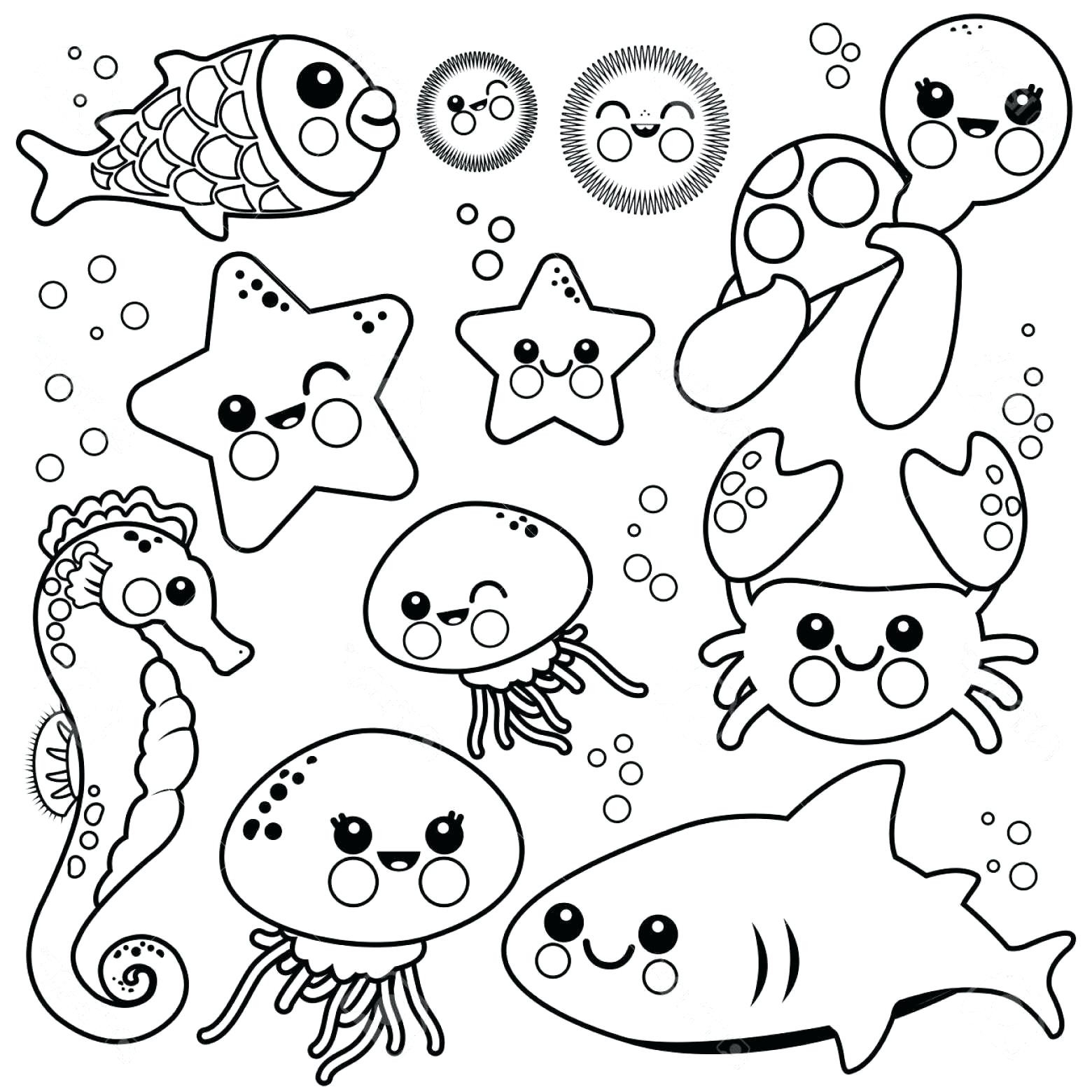 Coloring Pages Animal Coloring Pages For Kids Printable Free Oceaning 