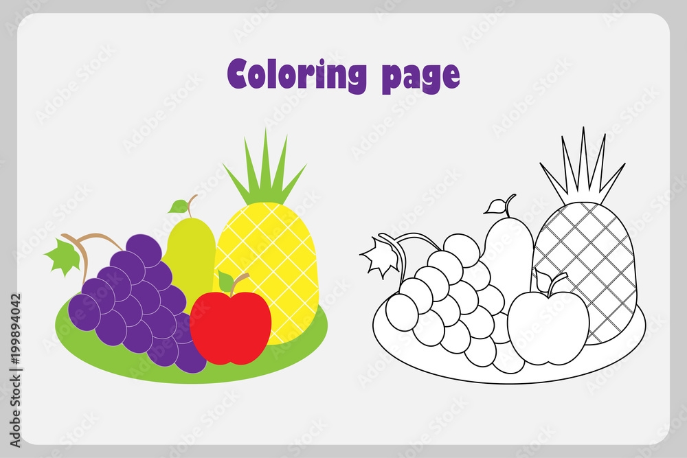 Coloring Pages Educational Games For Children Preschool Worksheets 
