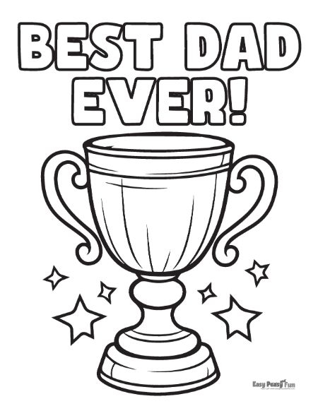 free coloring pages for father's day