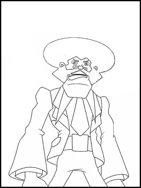 Coloring Pages Funky Cops 1