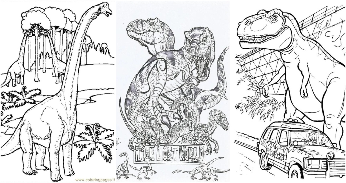 Coloring Pages Jurassic World