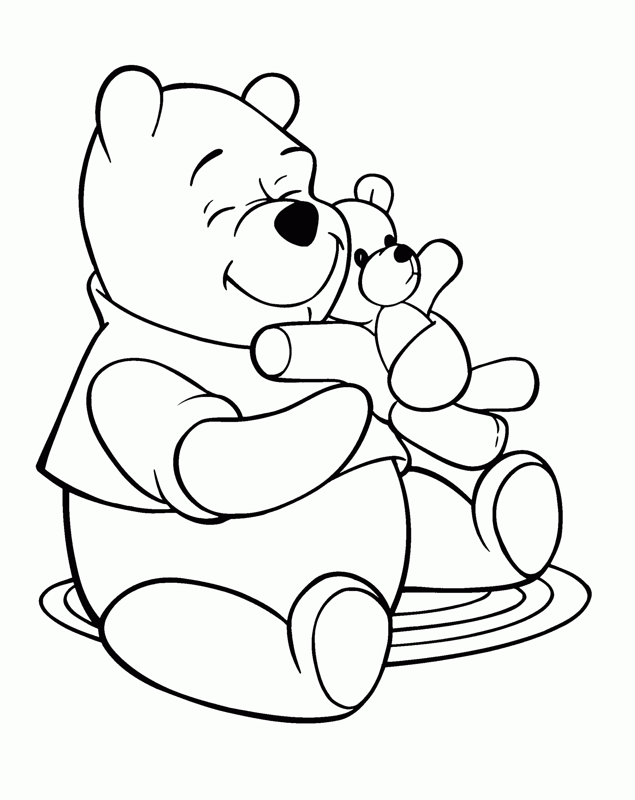 Coloring Pages Teddy Bear Coloring Home