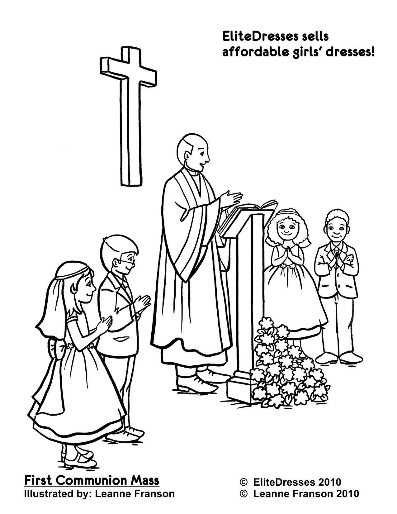 free catholic coloring pages