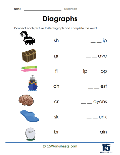 Consonant Digraphs Worksheets 15 Worksheets Worksheets Library