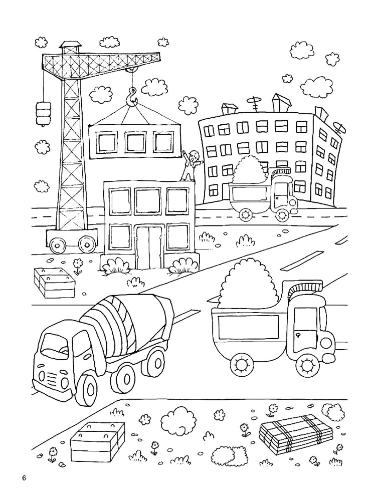 Coloring Pages Construction