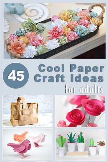 printed paper craft ideas