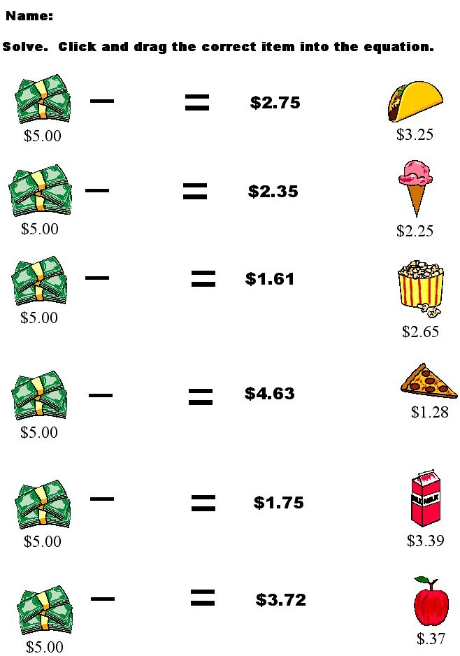 Counting Back Change Free Worksheets CountingWorksheets