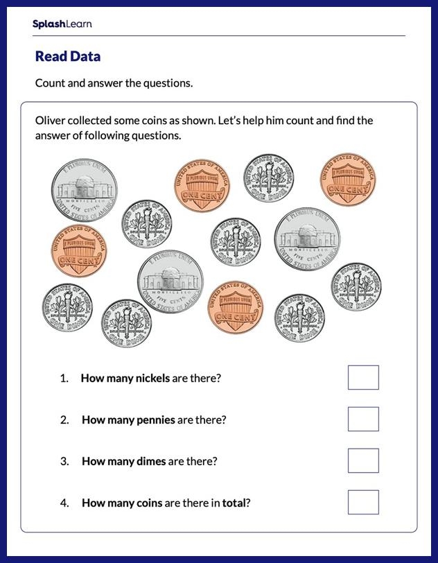 Counting Change Worksheets 1st Grade CountingWorksheets