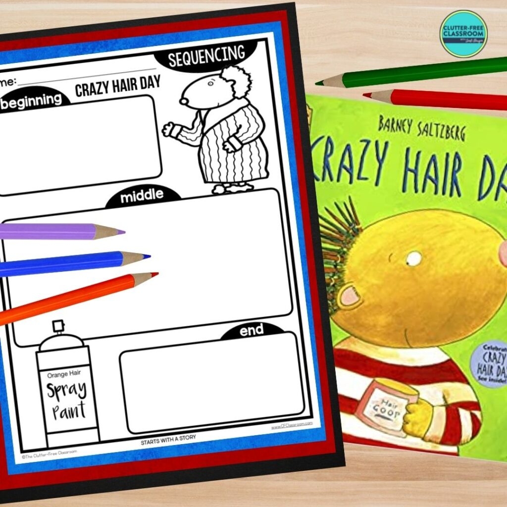 crazy hair day activities for toddlers printable